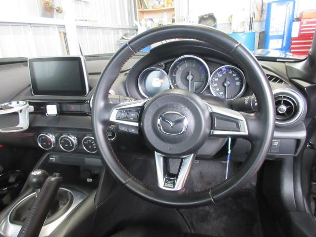 ND5ロードスター 純正ステアリング ダッシュボード 室内 購入時