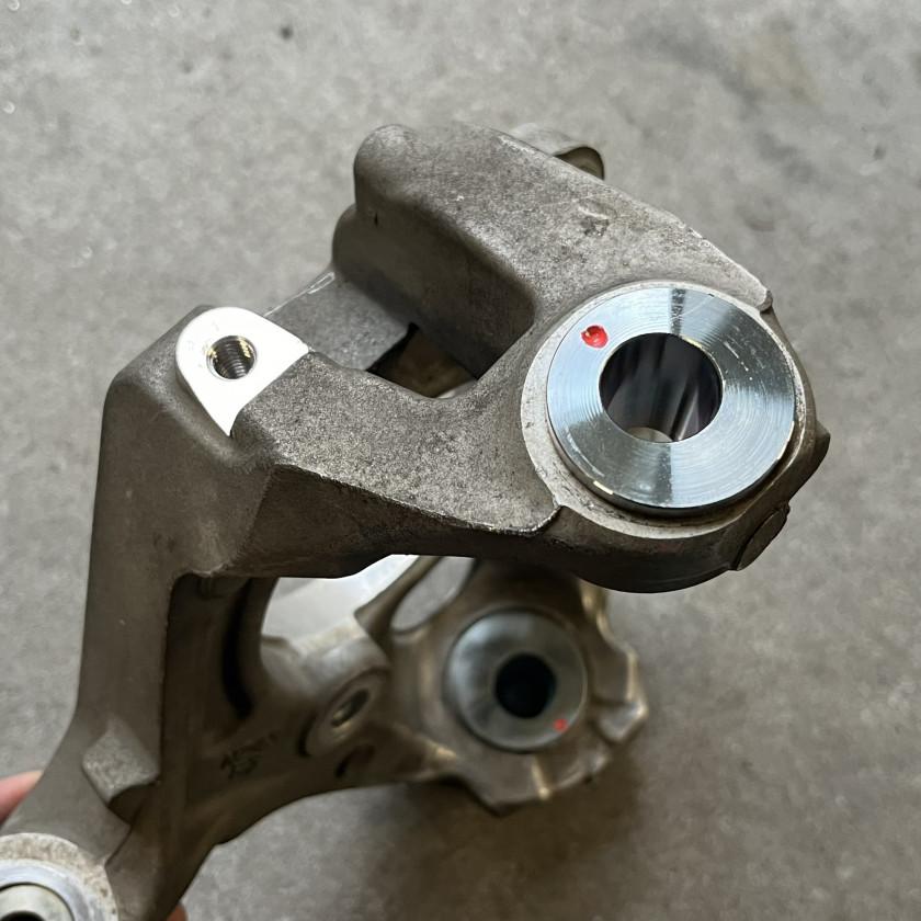 ND5ロードスター フロントナックル キャンバーカラー 交換 DIY