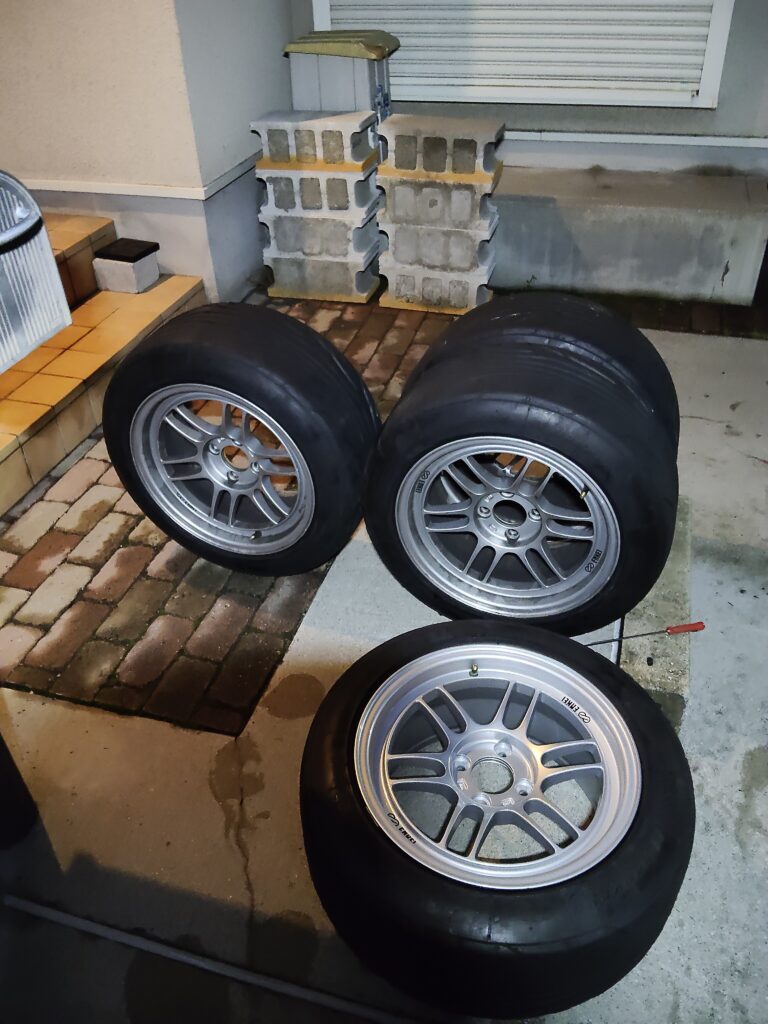 エアー充填 ビード上げ完了