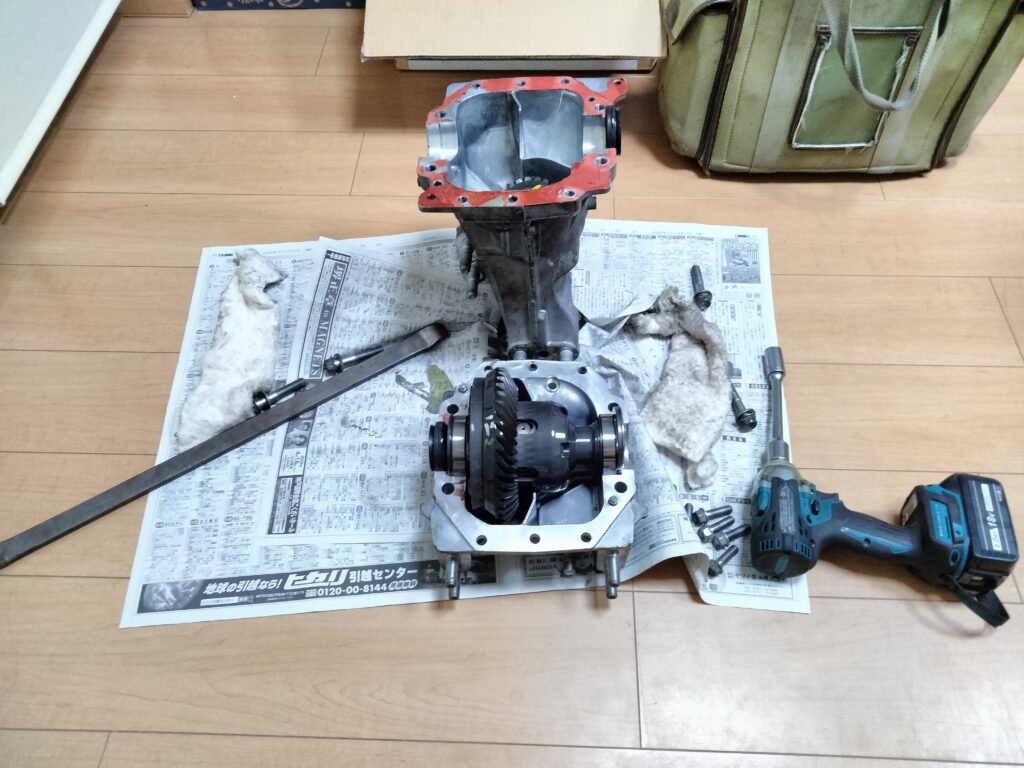 デフケース開封