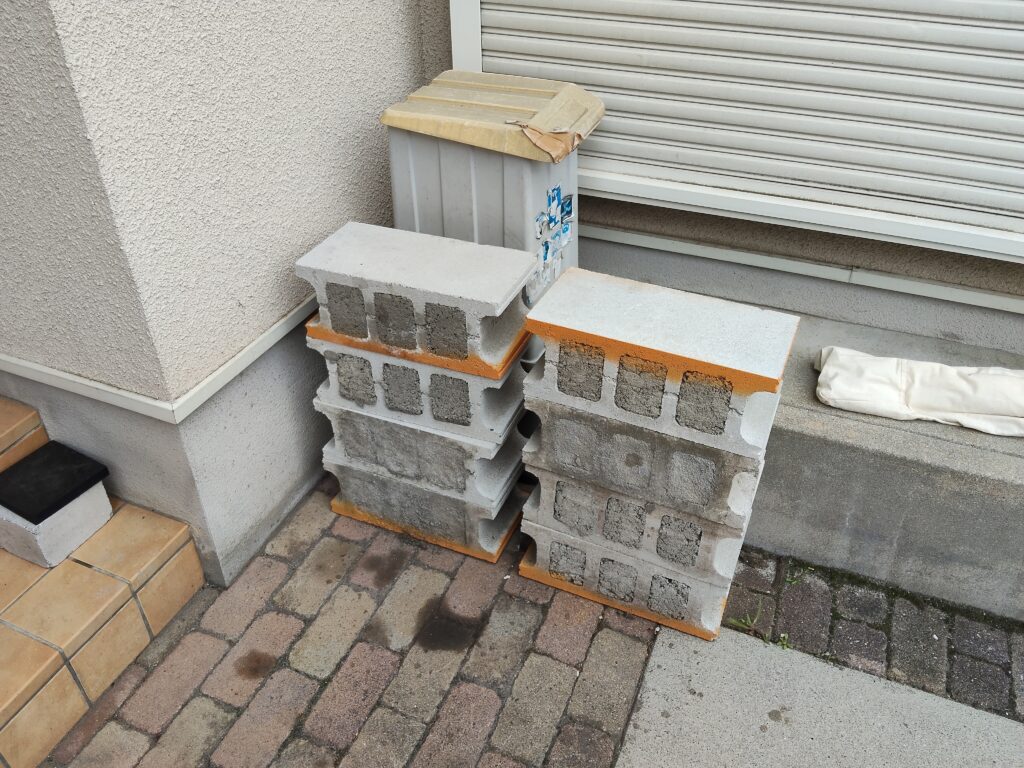 アライメント作業空間確保用ブロック