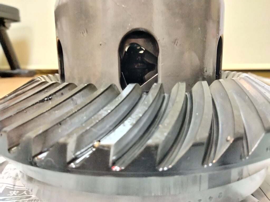 デフ組立 1.5WAYの位置にクロスシャフトなし2