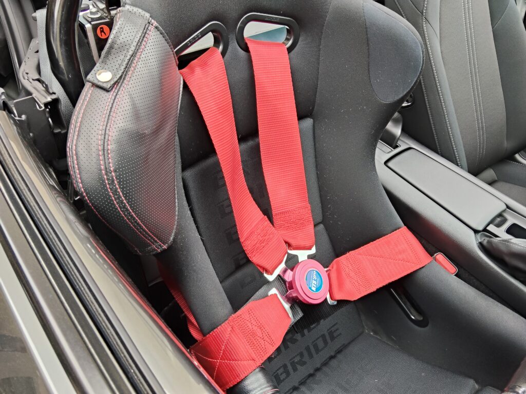 ND5ロードスター 4点シートベルト 装着