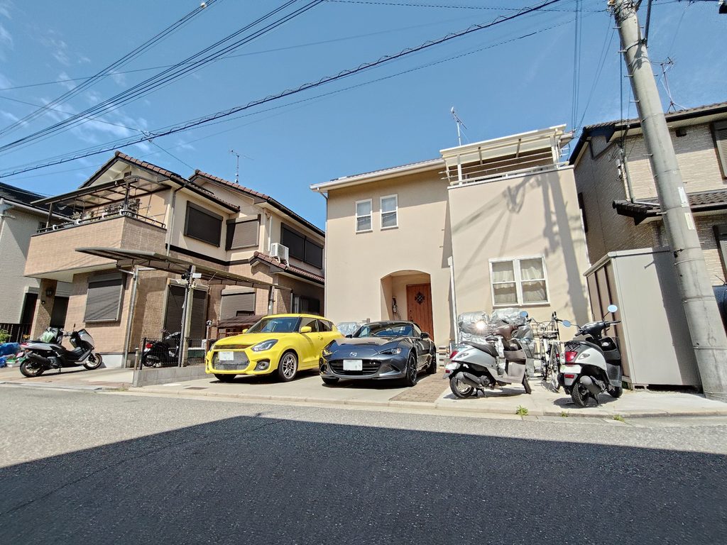 名古屋から300kmの帰路を走り切って自宅に到着した2号機