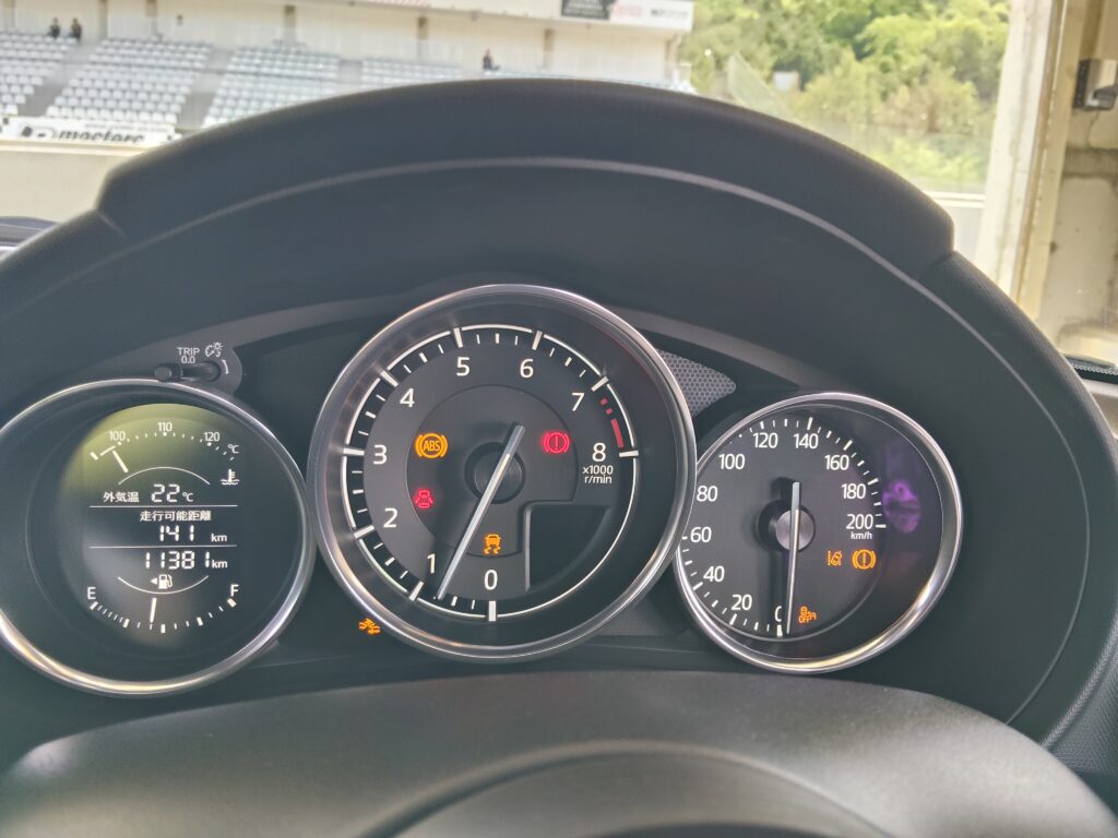 ND5ロードスター ABS警告灯 複数エラー点灯