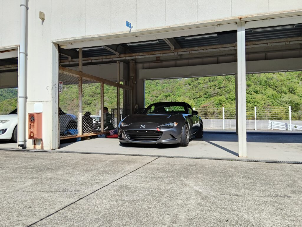 ND5ロードスター2号機 セントラルサーキット シェイクダウン