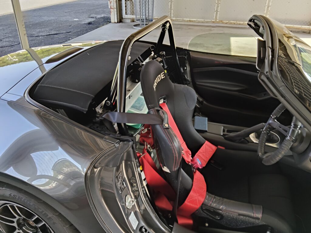 ND5ロードスター2号機 セントラルサーキット シェイクダウン