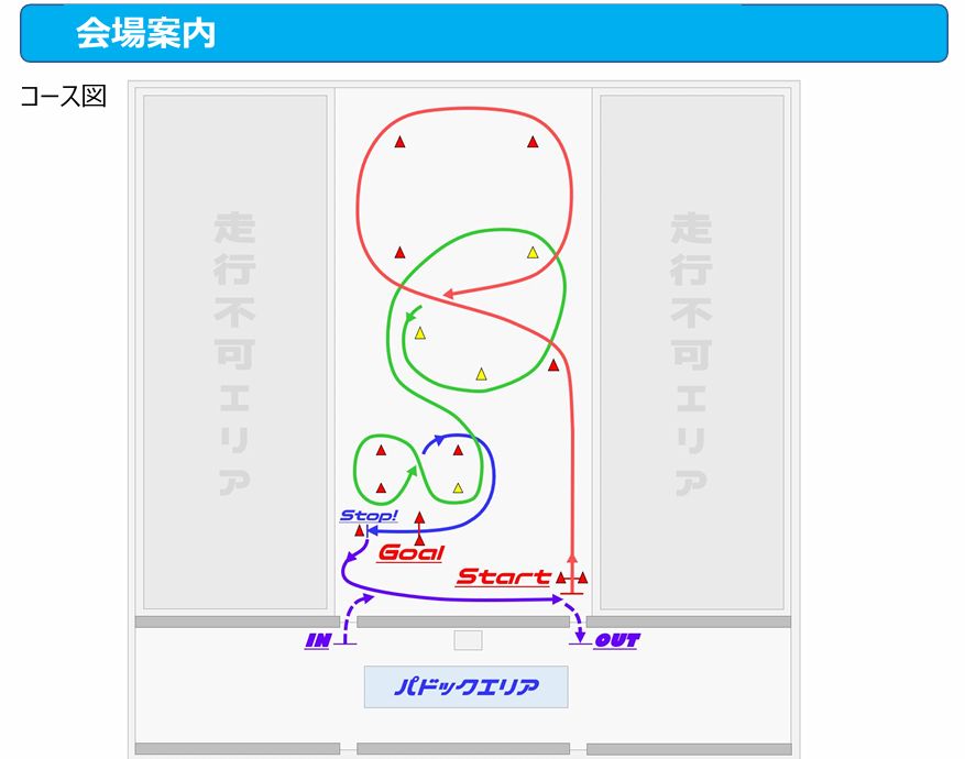 コースレイアウト図
