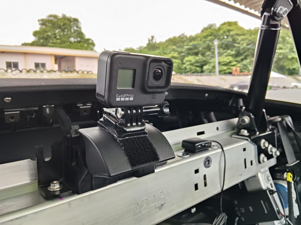 ND5ロードスター2号機の背面に設置したGoPro HERO13